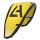 Harlem Kite Go V5 7 m&sup2; yellow/black